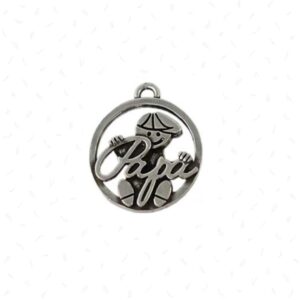 B Colgante Medallon Papa 46mm