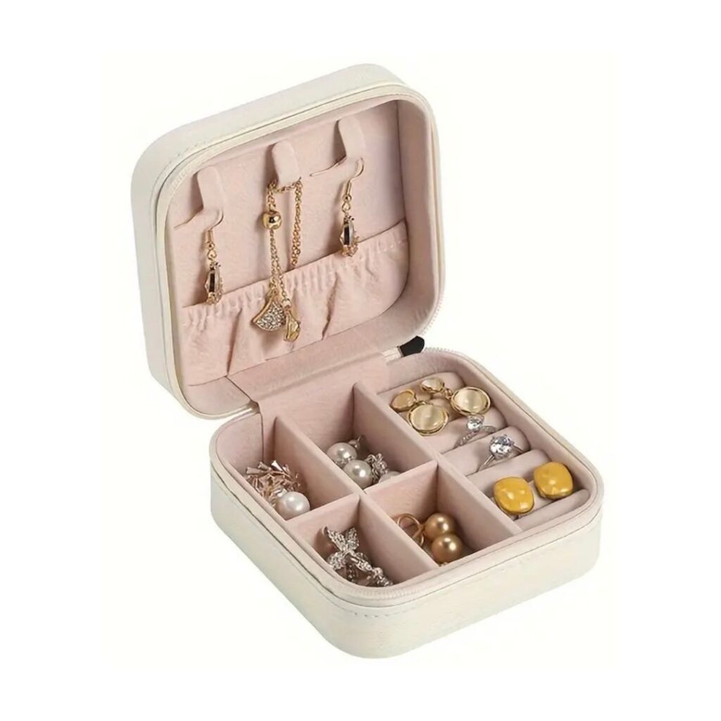 Joyero con cremallera